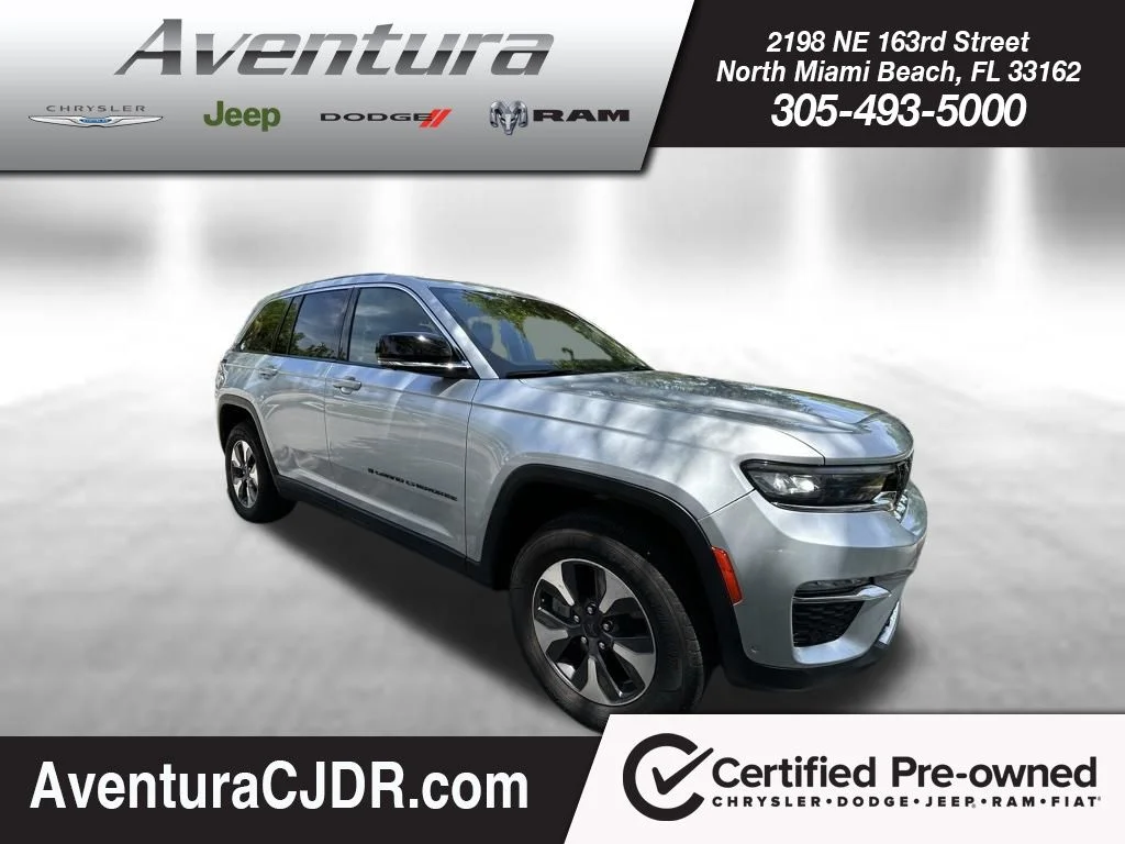 Used 2023 Silver Jeep 4xe image 1