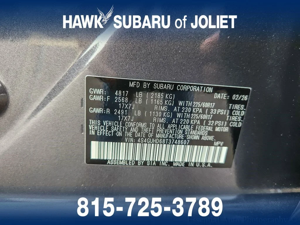 Used 2026 Magnetite Gray Metallic Subaru Premium image 23