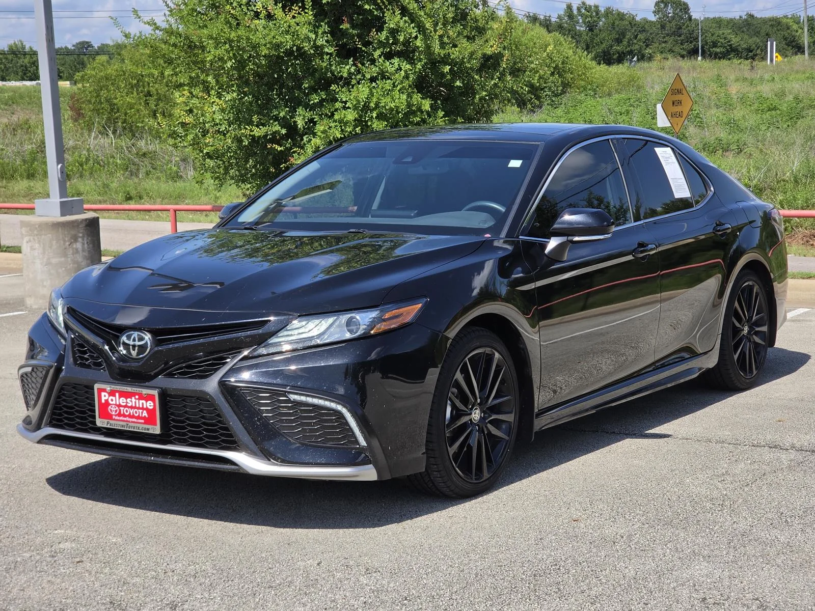 Used 2023 Midnight Black Metallic Toyota XSE Auto (Natl) image 3