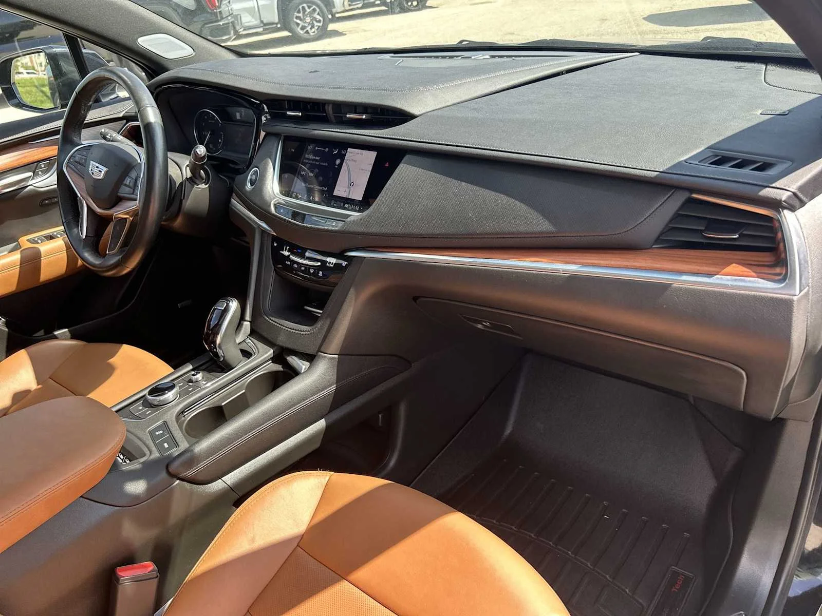 Used 2024 Stellar Black Metallic Cadillac Premium Luxury image 30