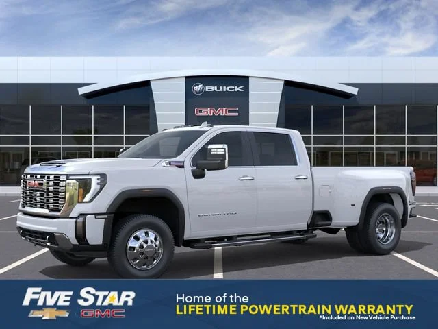 New 2026 Glacier White Tricoat GMC Denali DRW image 2