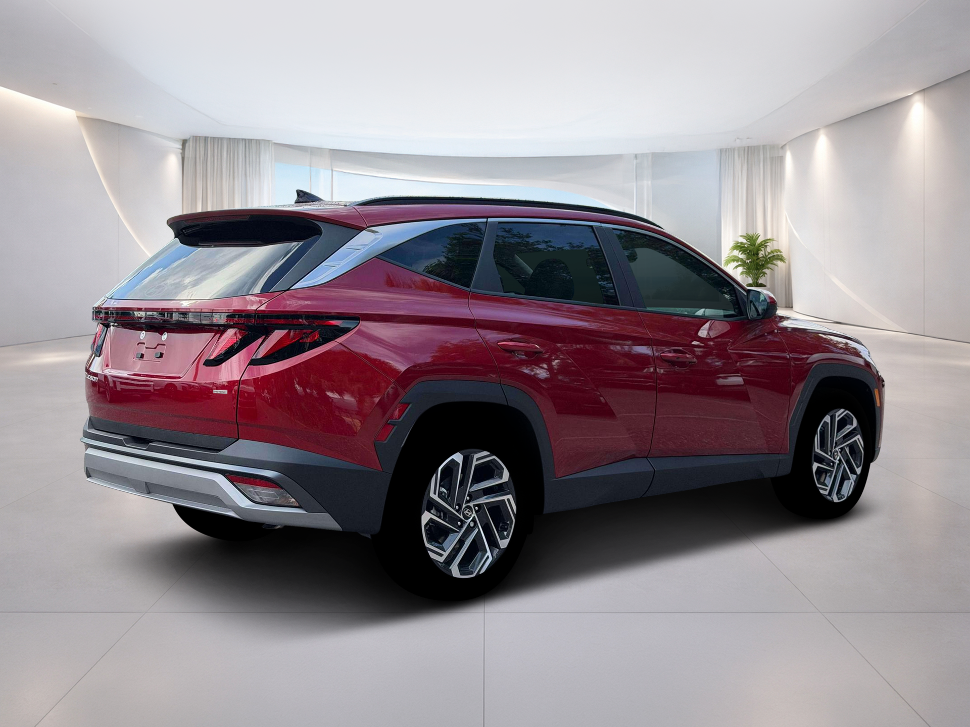 New 2026 Red Hyundai SEL Plus AWD image 8