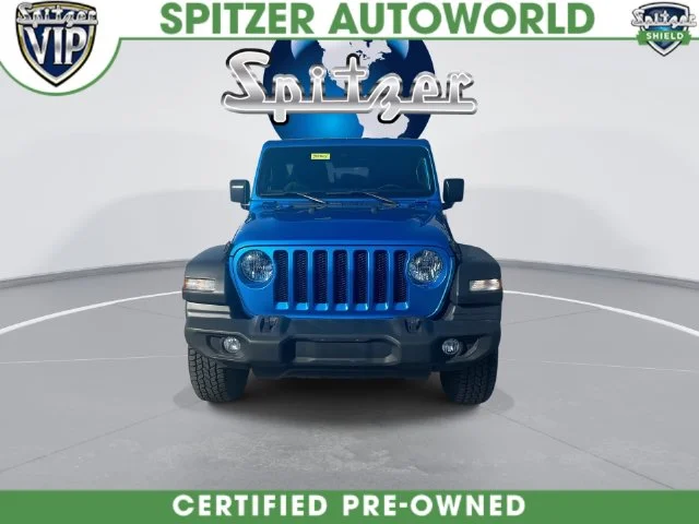 Certified Used 2023 Blue Jeep Sport S image 4