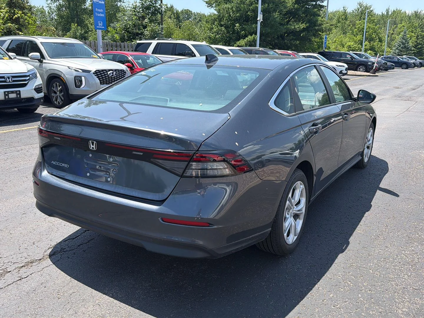 Used 2025 Meteorite Gray Metallic Honda LX image 5