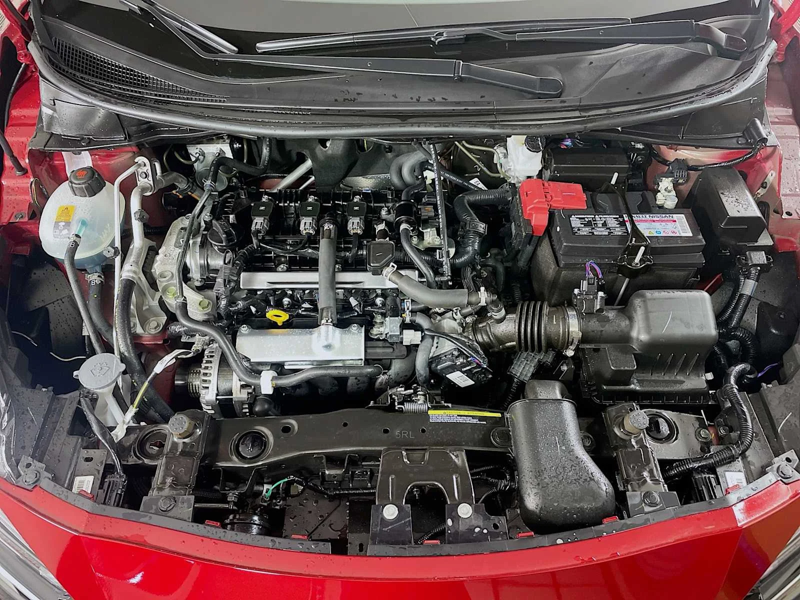 Used 2025 Scarlet Ember Tintcoat Nissan SV image 25
