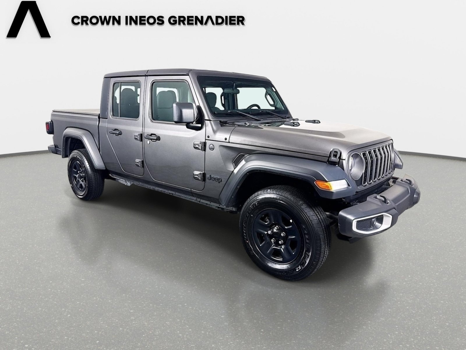 Used 2024 Granite Crystal Metallic Clearcoat Jeep Sport image 3