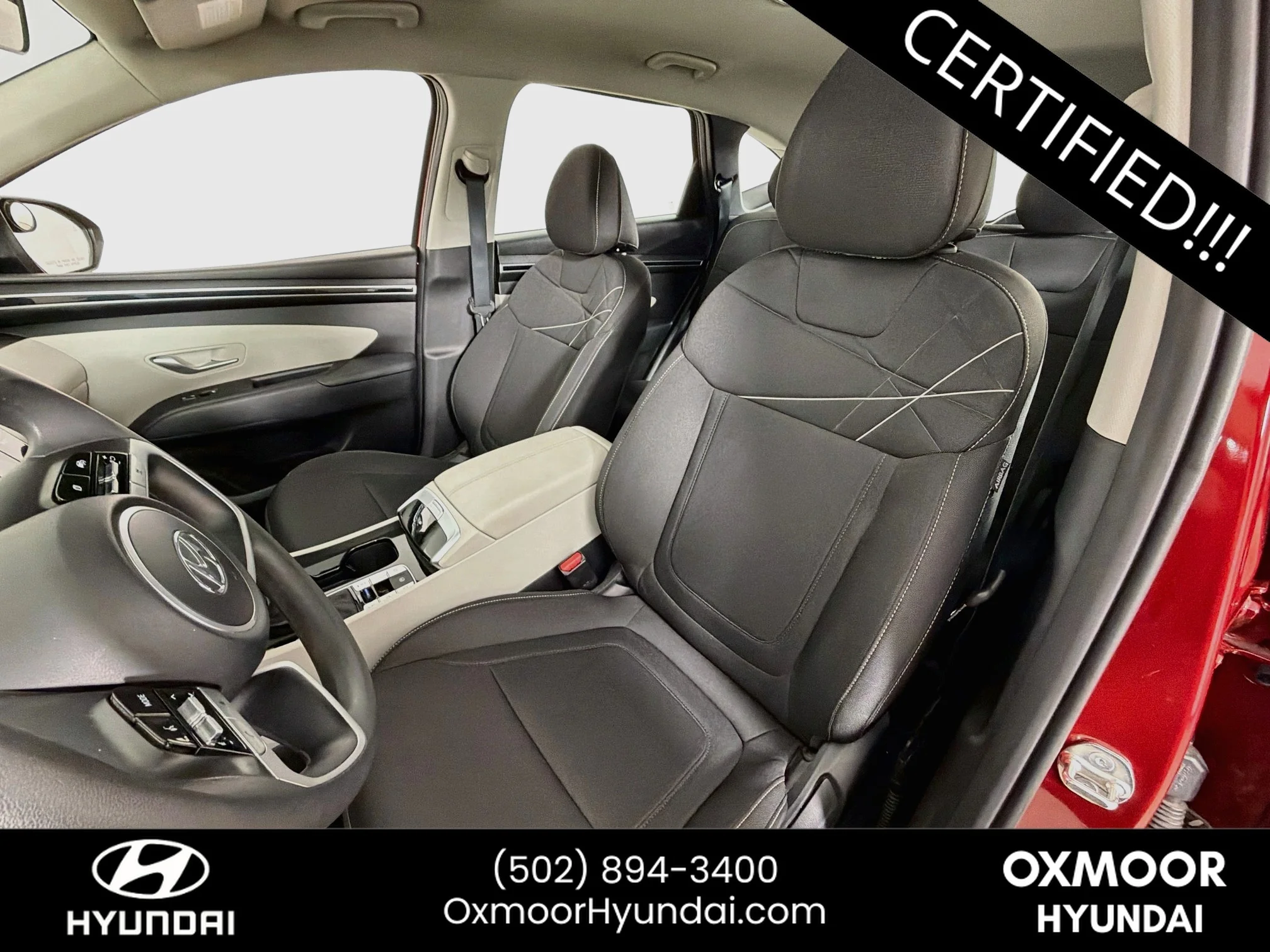 Certified Used 2024 Ultimate Red Hyundai SE image 19