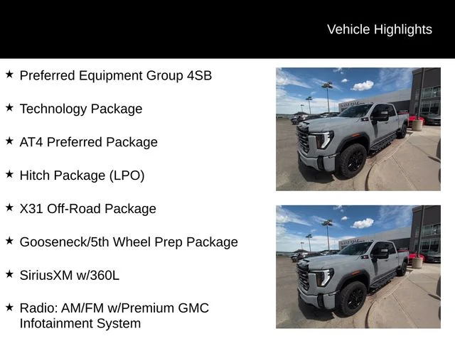 Used 2024 Gray GMC AT4 image 8