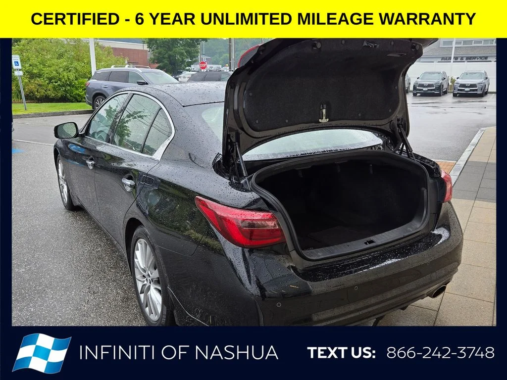 Certified Used 2023 Black INFINITI LUXE image 18
