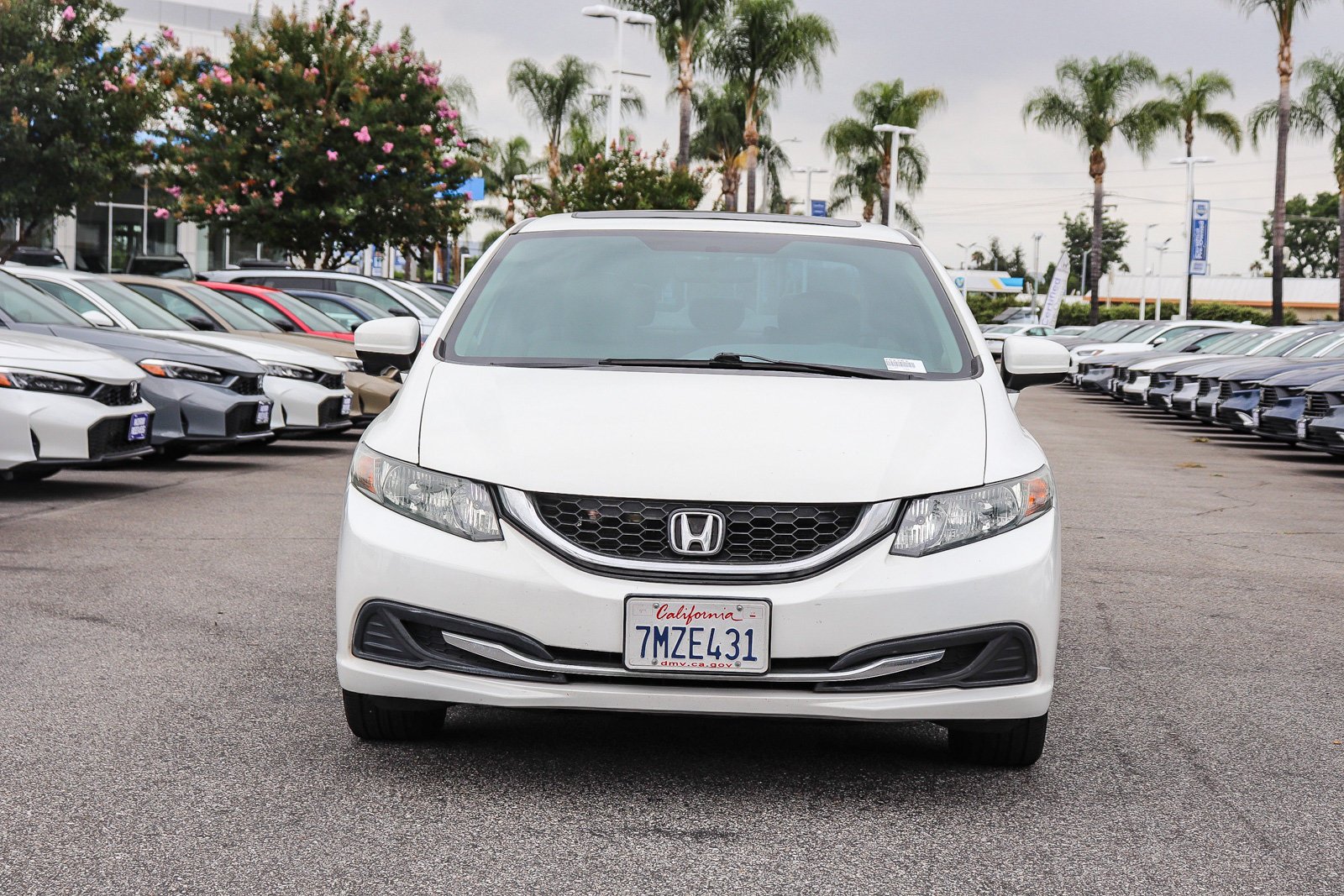 Used 2015 Honda Civic EX with VIN 2HGFB2F84FH551034 for sale in West Covina, CA