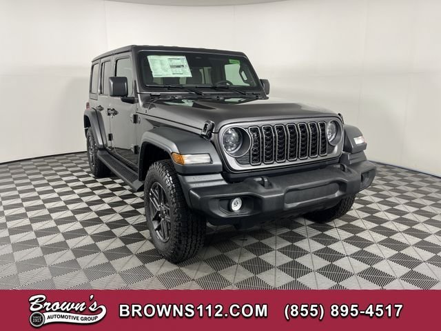New 2026 Granite Crystal Metallic Clearcoat Jeep Sport S image 1