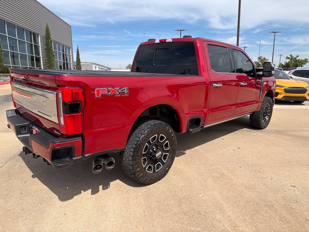 Used 2024 Red Metallic Ford Platinum image 13