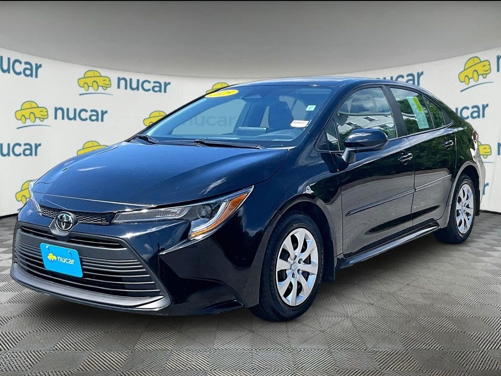 Used 2025 Black Toyota LE image 3