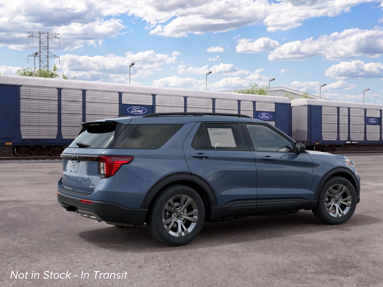 New 2027 Blue Ford 4DR 4WD ACTIVE image 6
