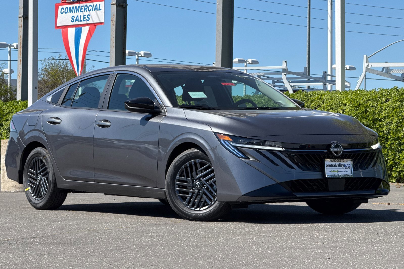 New 2026 Gun Metallic Nissan SV image 2