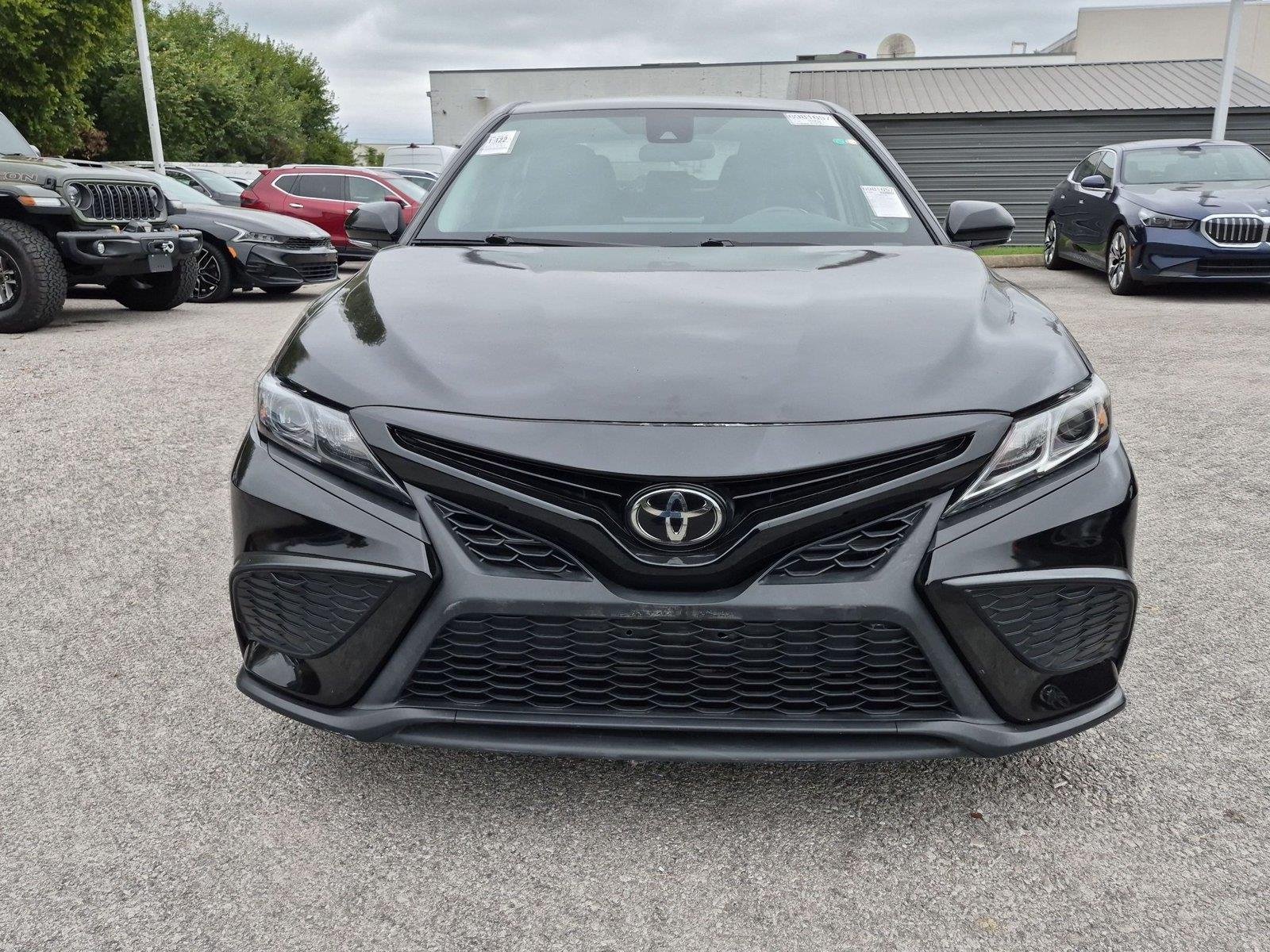 Used 2024 Midnight Black Metallic Toyota SE image 8
