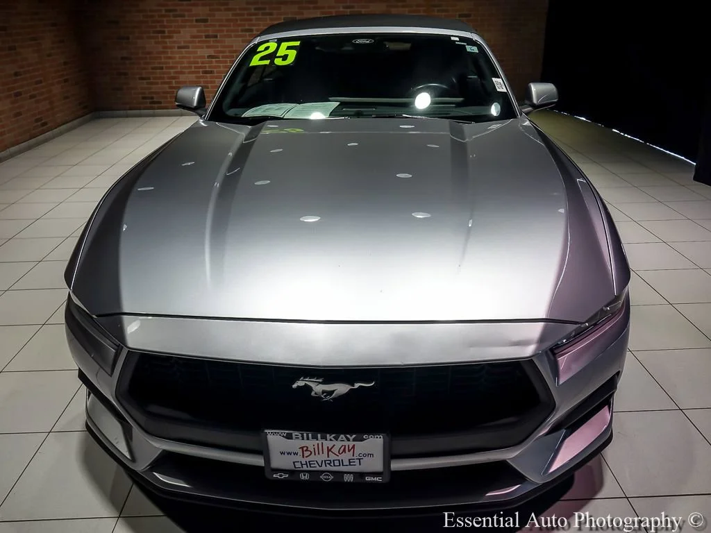 Used 2025 Silver Ford EcoBoost Premium Convertible image 6