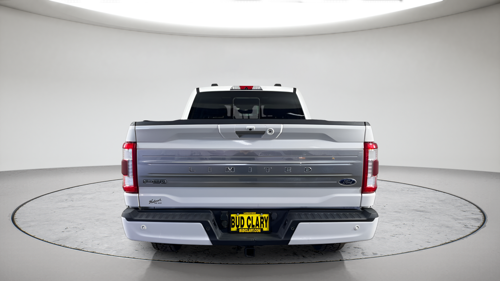 Used 2021 Star White Metallic Tri-Coat Ford Limited image 4