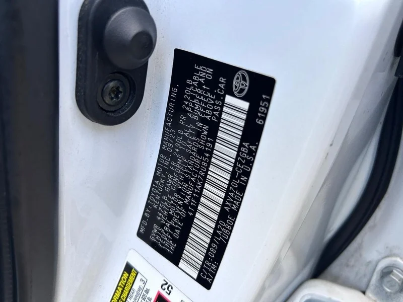 Certified Used 2024 Wind Chill Pearl Toyota XLE Auto (Natl) image 23