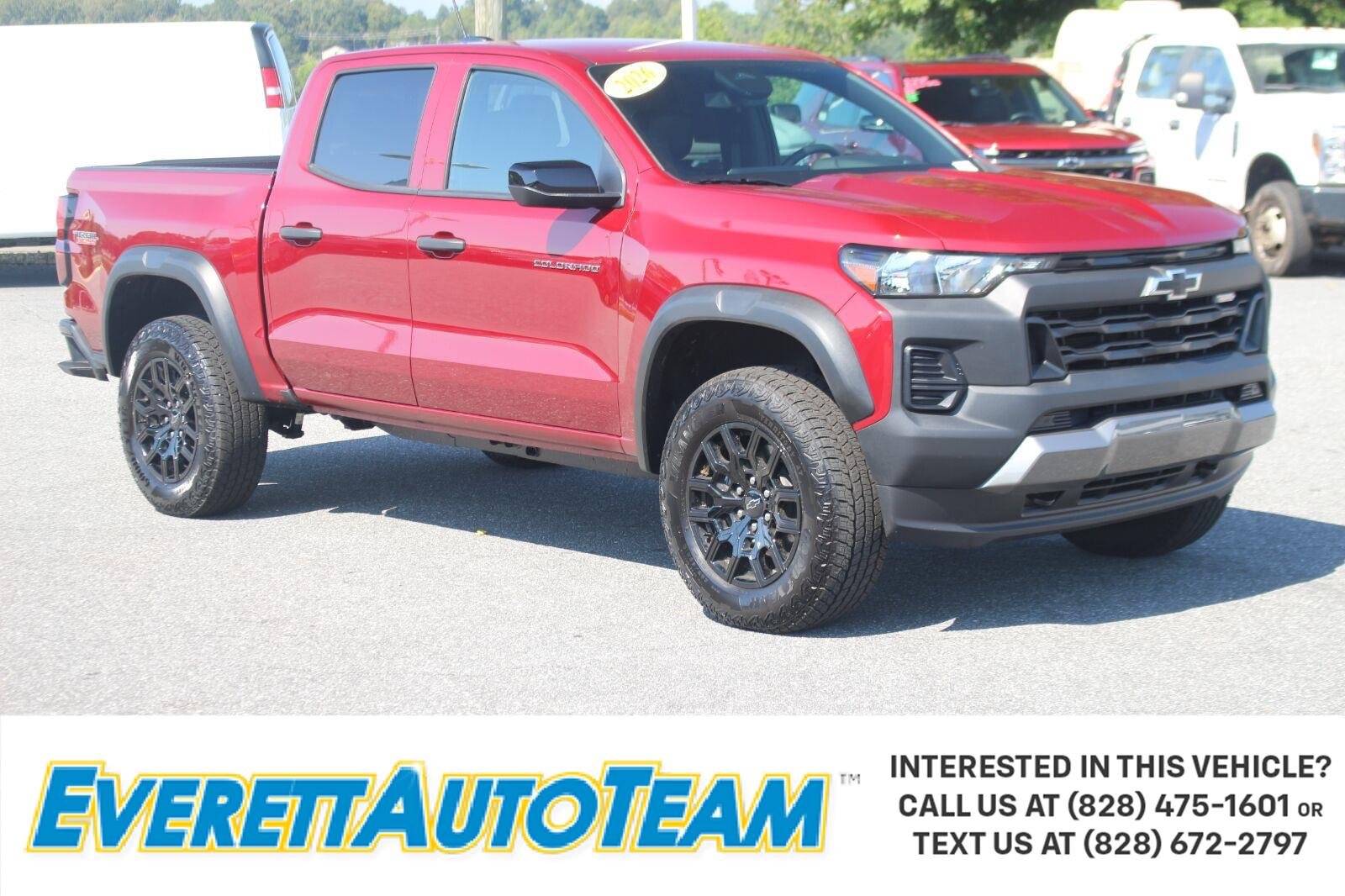 Used 2026 Radiant Red Tintcoat Chevrolet Trail Boss image 1