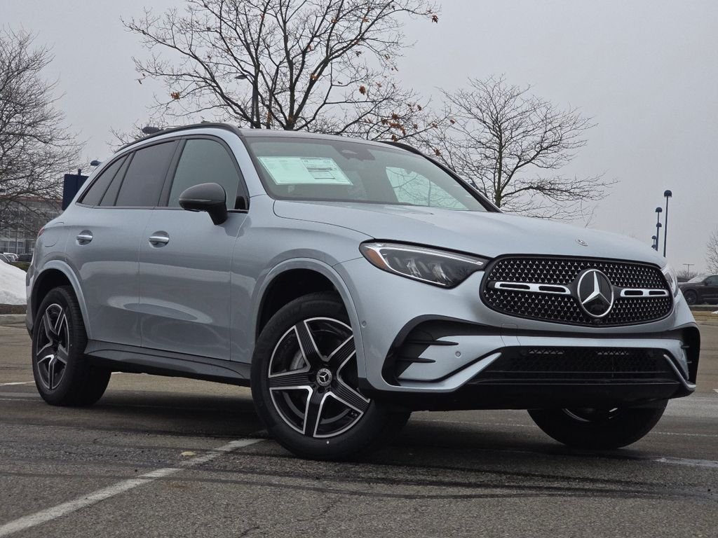 New 2026 Cirrus Silver Metallic Mercedes-Benz GLC 300 image 2
