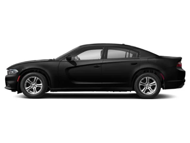 Used 2021 Pitch Black Clearcoat Dodge SXT image 3