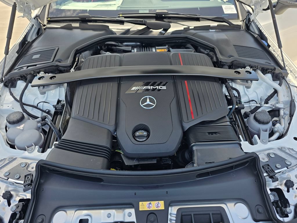 New 2026 MANUFAKTUR Moonlight White Metallic Mercedes-Benz AMG® CLE 53 4MATIC+ Coupe image 49