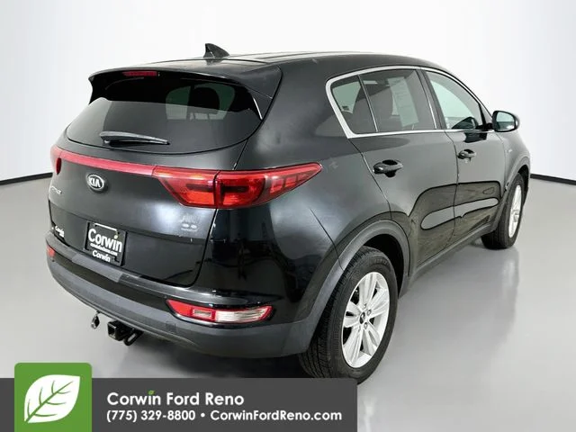 Used 2018 Black Cherry Kia LX image 9