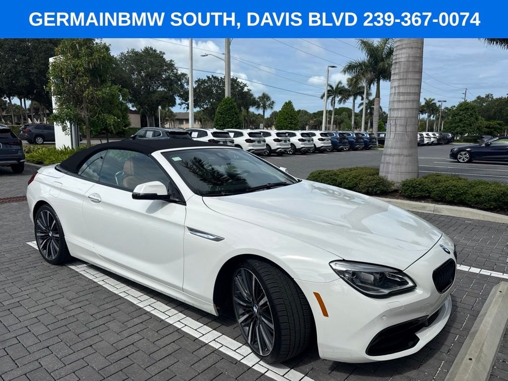 Used 2018 Alpine White BMW 650i image 8