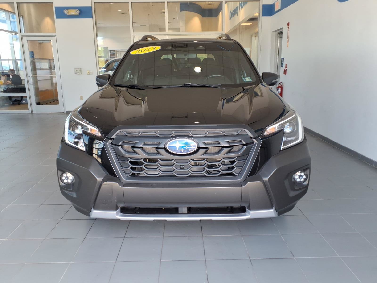 Used 2023 Crystal Black Silica Subaru Wilderness image 2
