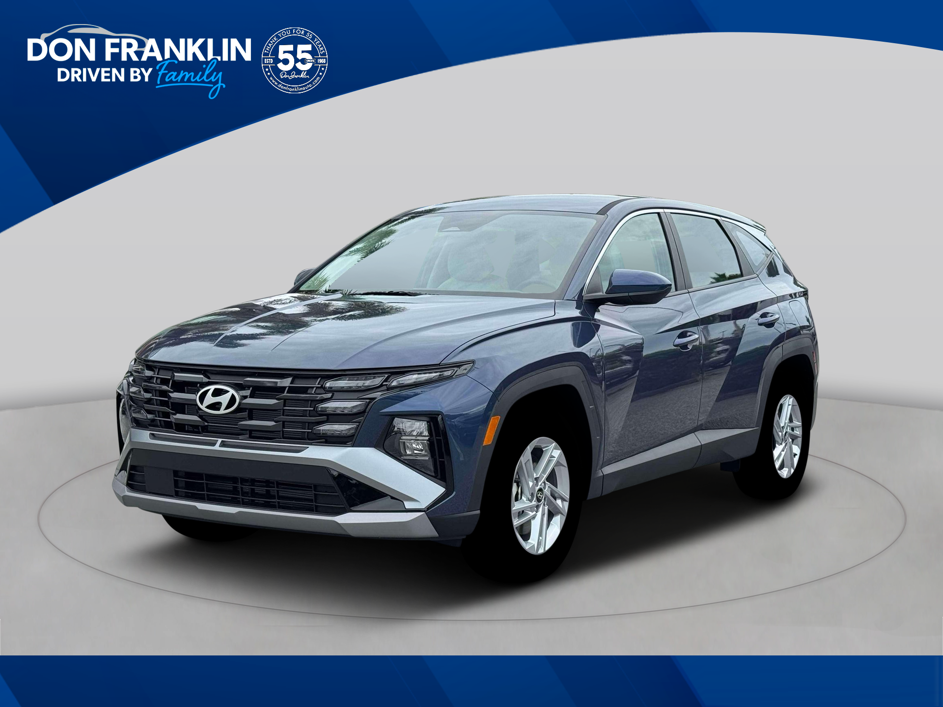 New 2026 Blue Hyundai SE FWD image 1