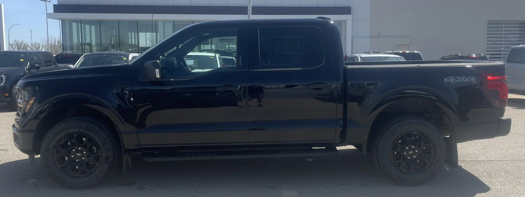 Used 2024 BLACK Ford XLT SuperCrew   EcoBoost™  **New Arrival** image 2