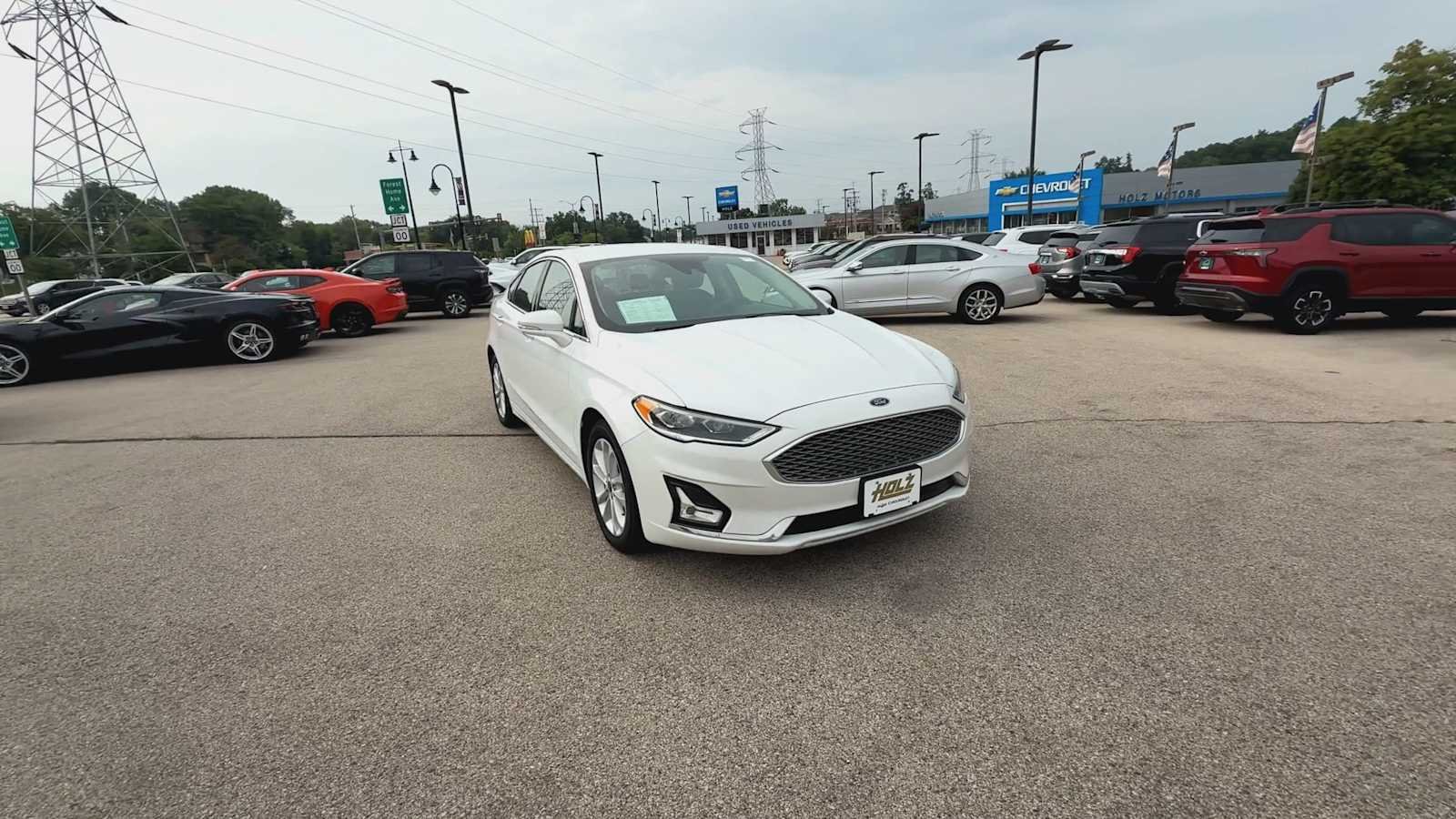 Used 2019 Ford Fusion Energi Titanium with VIN 3FA6P0SU4KR143550 for sale in Hales Corners, WI