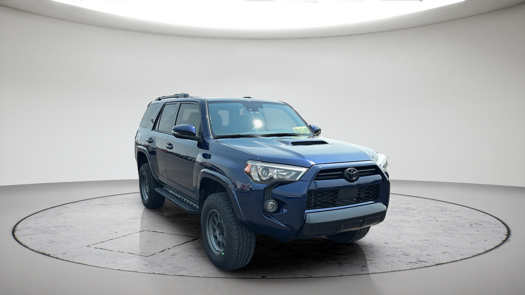 Used 2022 Blue Toyota TRD Off-Road Premium image 4