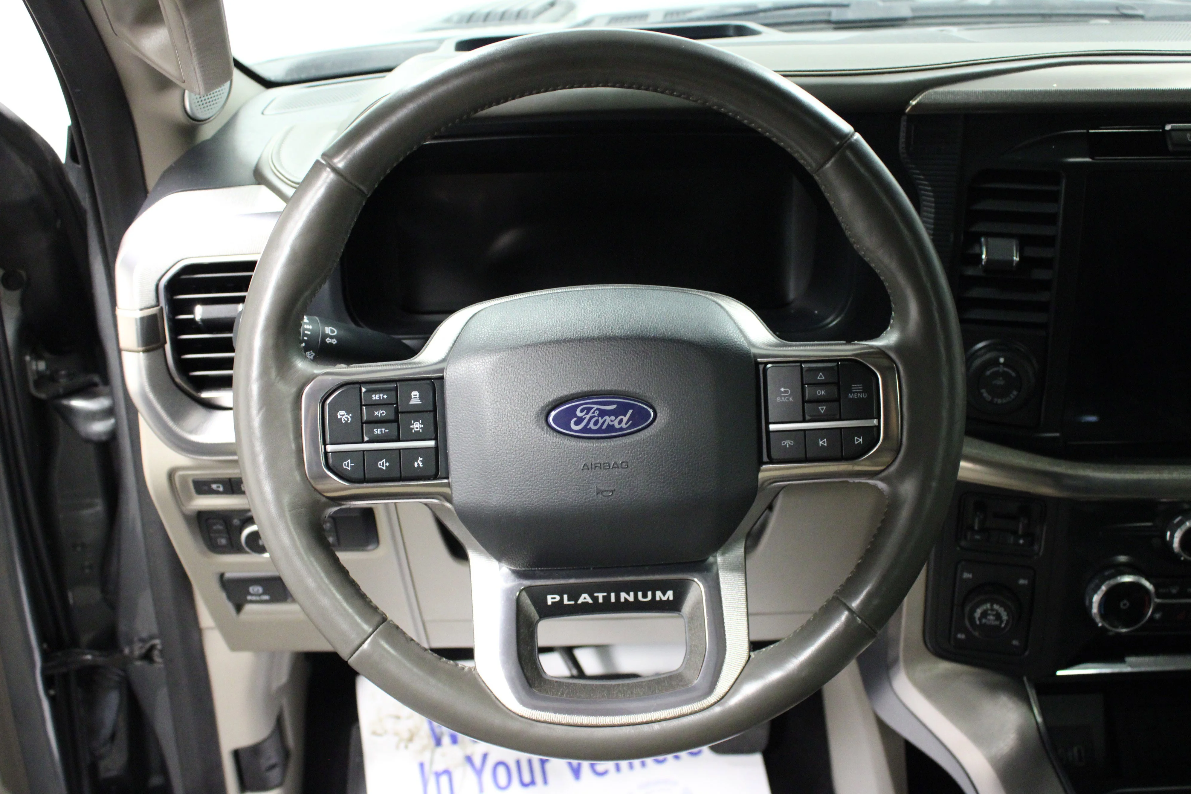 Used 2024 Light Blue Clearcoat Metallic Ford Platinum image 18