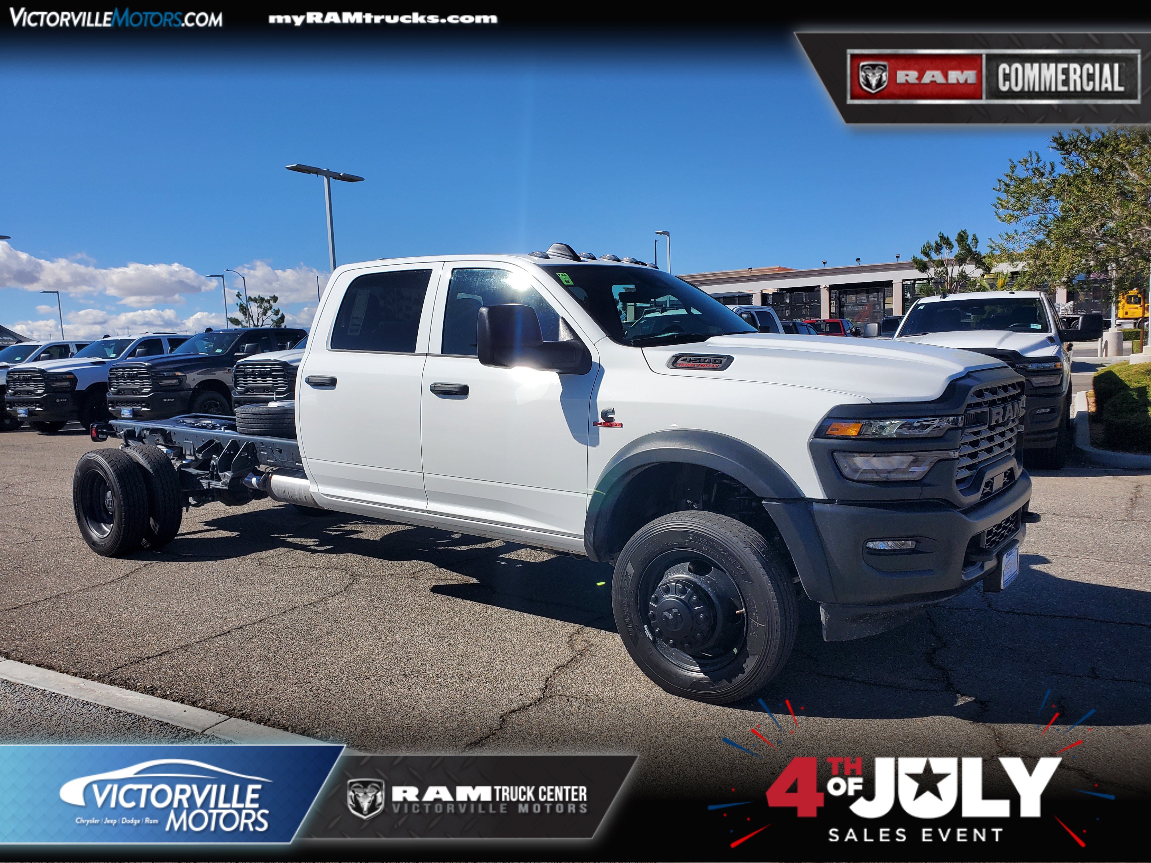 New 2026 Bright White Clear-Coat Exterior Paint RAM Tradesman image 1