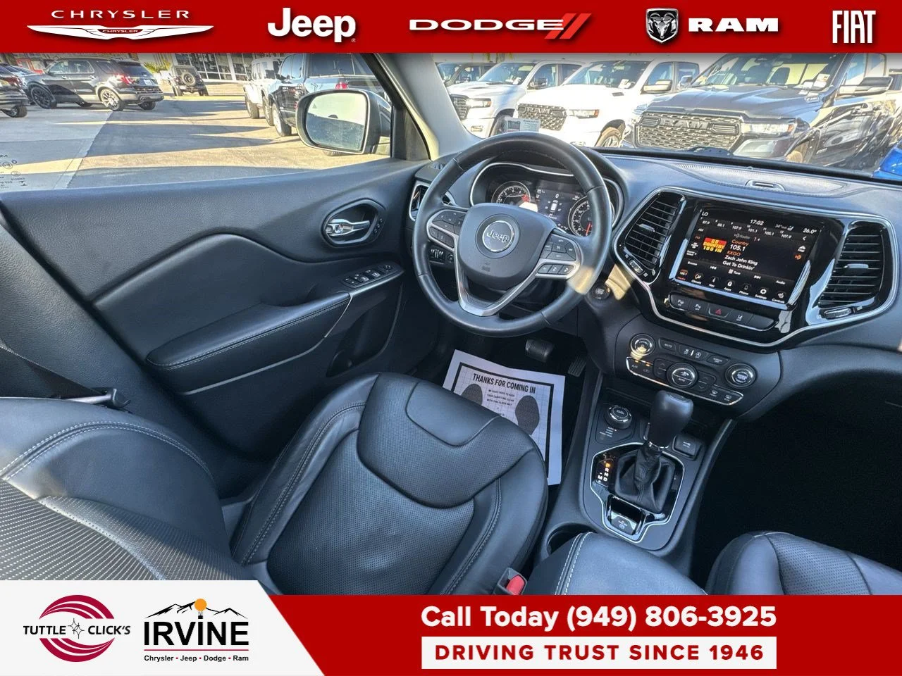 Used 2020 Granite Crystal Metallic Clearcoat Jeep Limited image 10