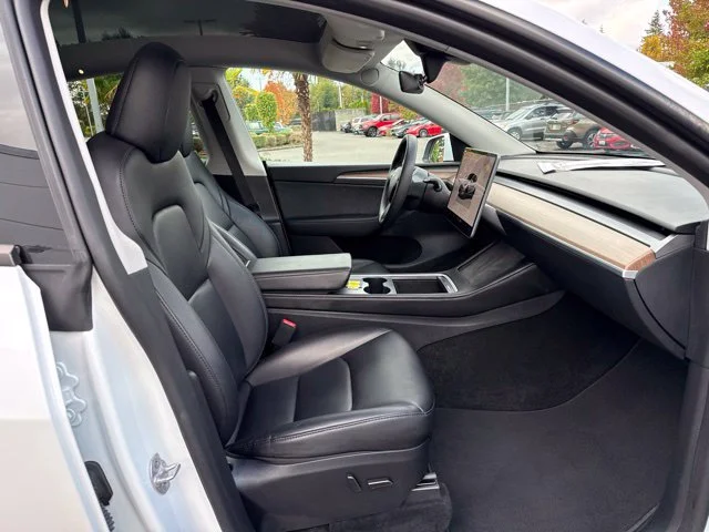 Used 2024 Pearl White Multi-Coat Tesla Long Range image 9