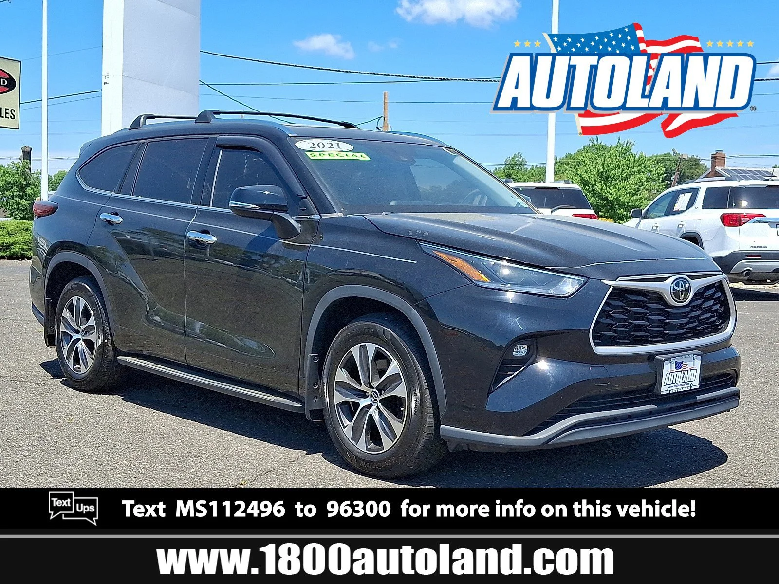 Used 2021 Midnight Black Metallic - 218 Toyota XLE image 1