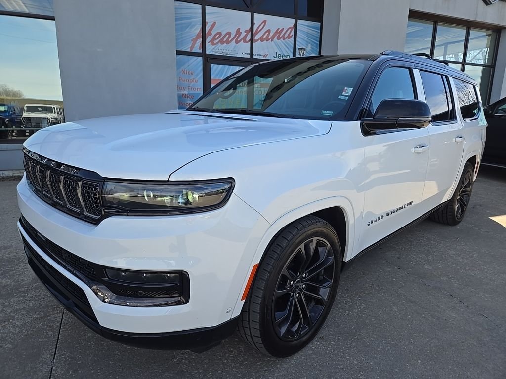 Used 2024 Jeep Grand Wagoneer L Series II with VIN 1C4SJSFP0RS132604 for sale in Kansas City