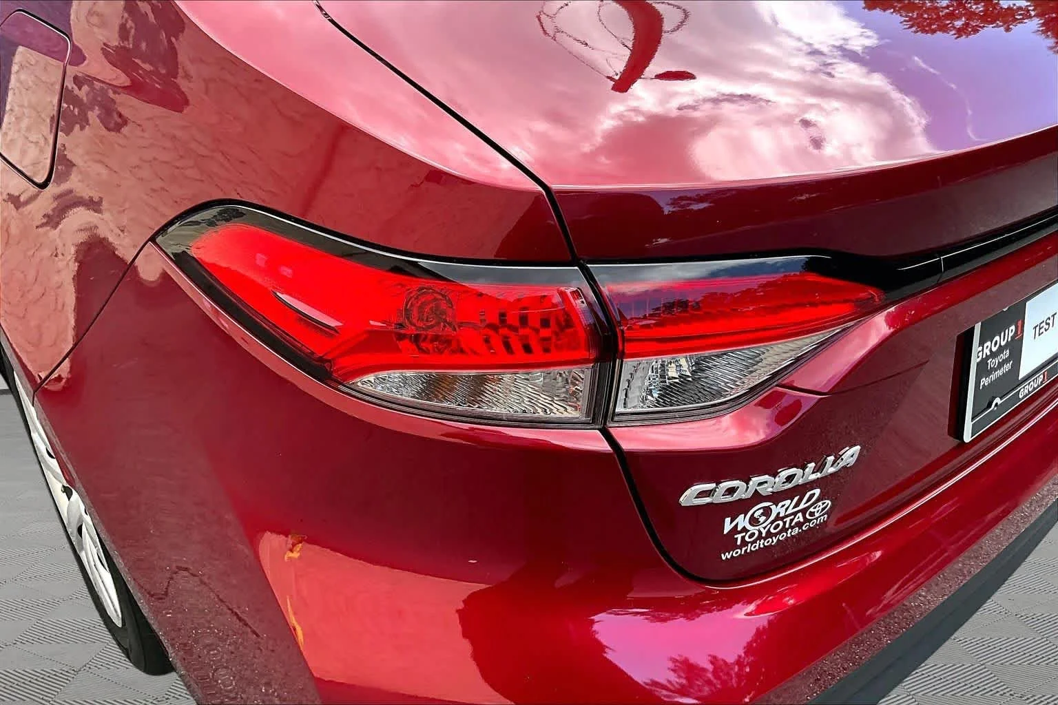Used 2024 Ruby Flare Pearl Toyota LE image 29