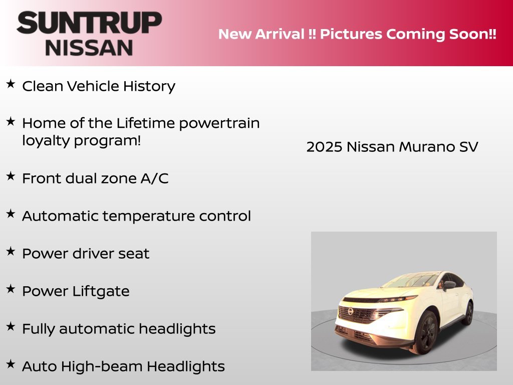 Certified Used 2025 White Nissan SV image 6