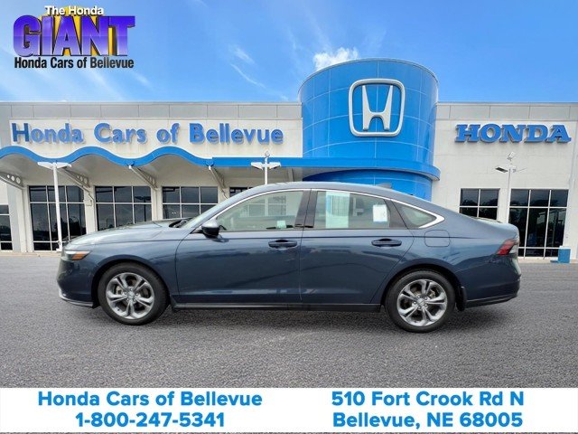 Certified Used 2024 Canyon River Blue Metallic Honda 1.5T EX image 8