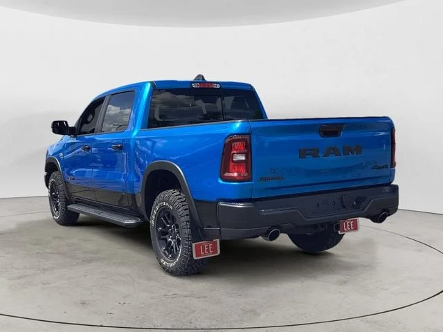 New 2026 Blue Pearl Ram REBEL CREW CAB 4X4 5