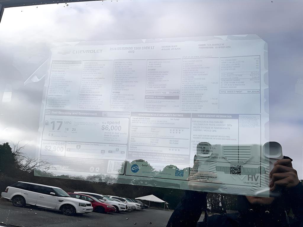 New 2026 Chevrolet Silverado 1500 LT 4D Crew Cab