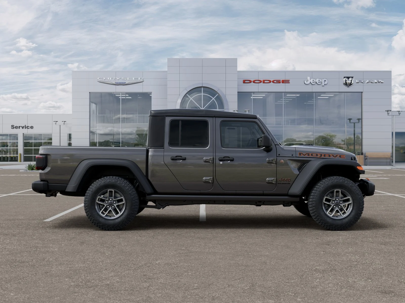 New 2026 Granite Crystal Metallic Clear-Coat Exterior Paint Jeep Mojave image 49