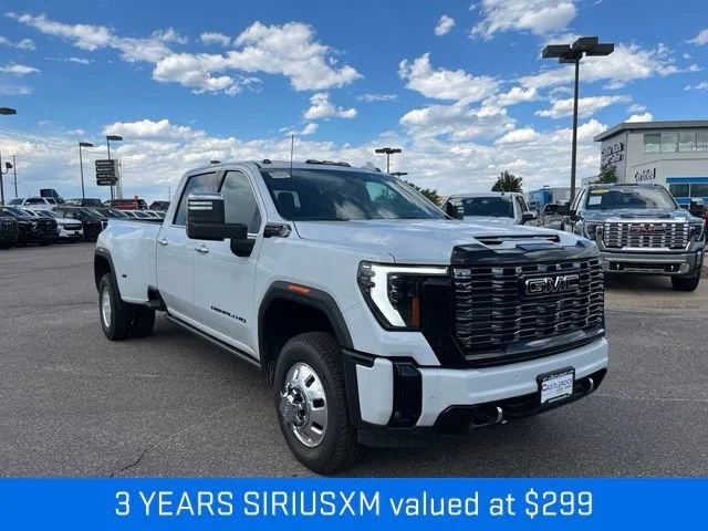 New 2026 Glacier White Tricoat GMC Denali Ultimate DRW image 9
