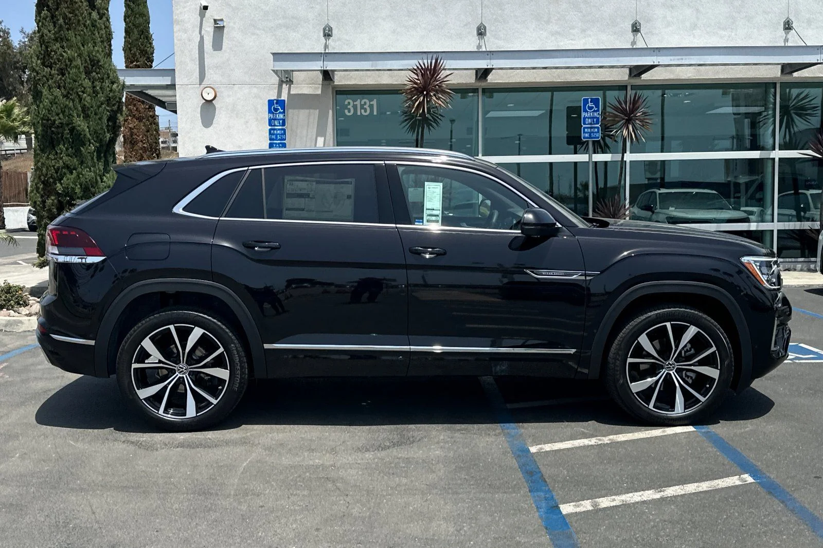 New 2026 Black Volkswagen 2.0T SEL Premium R-Line image 4