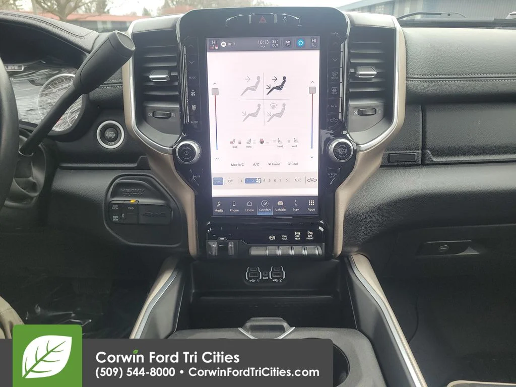 Used 2024 Diamond Black Ram Laramie image 28
