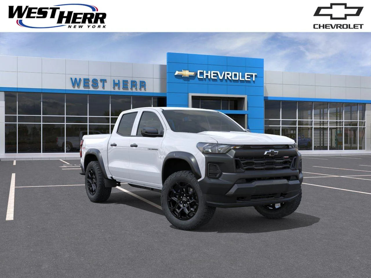 New 2026 Summit White Chevrolet Trail Boss image 1